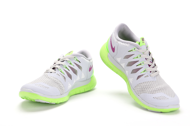 nouvelles femmes Nike Free 5.0 en plus vert gris violet (3)
